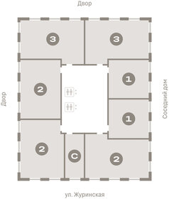 Квартира 43,2 м², 1-комнатная - изображение 2
