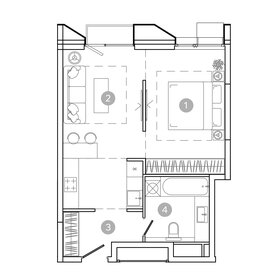 Квартира 43,5 м², 2-комнатная - изображение 2