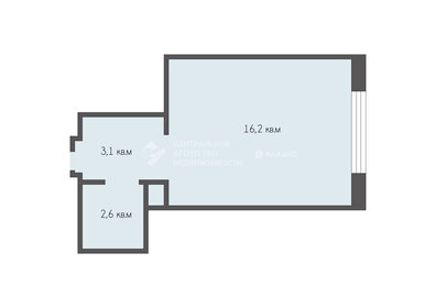 Квартира 21,9 м², студия - изображение 1