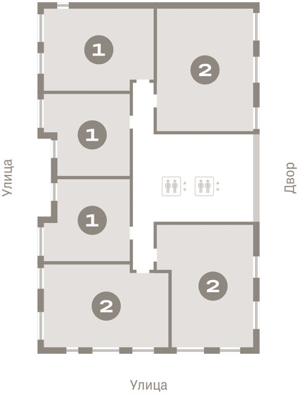65 м², 3-комнатная квартира 5 590 000 ₽ - изображение 85