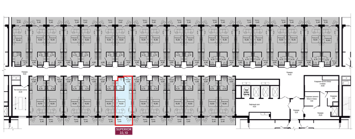 Квартира 33,1 м², студия - изображение 2