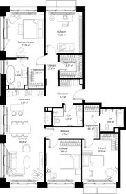 Квартира 133,7 м², 4-комнатная - изображение 2