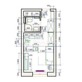 Квартира 19,6 м², студия - изображение 1