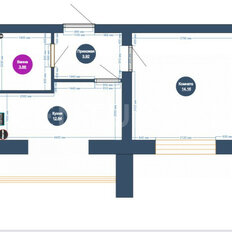 Квартира 34,6 м², 1-комнатная - изображение 5
