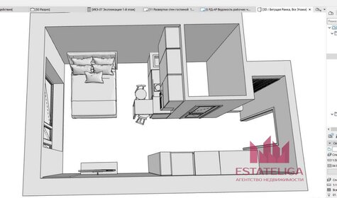 Квартира 24,4 м², студия - изображение 2