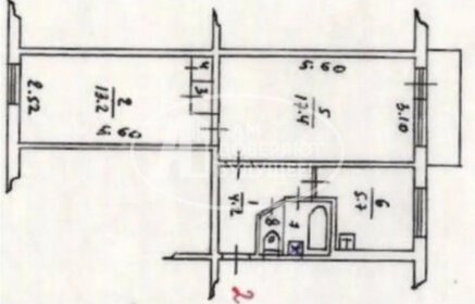 Квартира 42,9 м², 2-комнатная - изображение 2