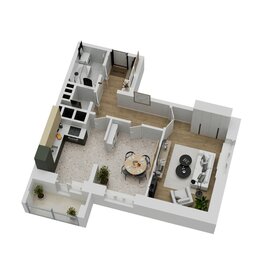 Квартира 51,5 м², 2-комнатная - изображение 3