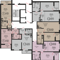 Квартира 36 м², 1-комнатная - изображение 2