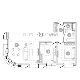 Квартира 80,2 м², 3-комнатная - изображение 2