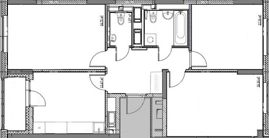 Квартира 72,5 м², 3-комнатная - изображение 1