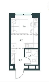 Квартира 18 м², студия - изображение 1