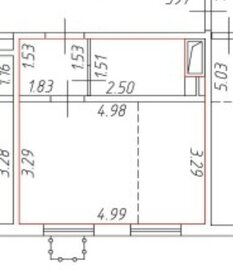 Квартира 23 м², студия - изображение 1