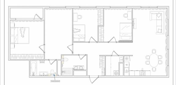 Квартира 130 м², 5-комнатная - изображение 1