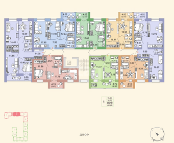 Квартира 32 м², 1-комнатная - изображение 2