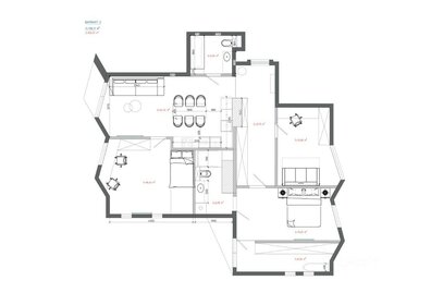 Квартира 107,3 м², 4-комнатные - изображение 1