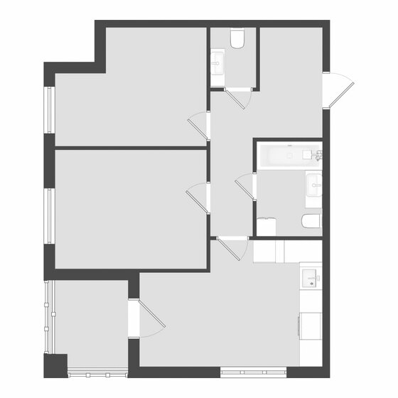 58 м², 2-комнатная квартира 5 590 200 ₽ - изображение 62