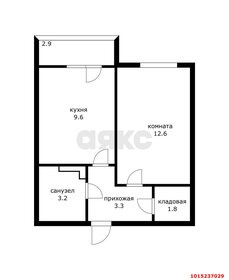 Квартира 30 м², 1-комнатная - изображение 1