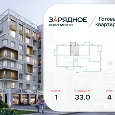 Квартира 33 м², студия - изображение 2