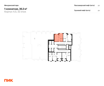 Квартира 36,3 м², 1-комнатная - изображение 2