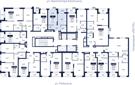 Квартира 34 м², 1-комнатная - изображение 4