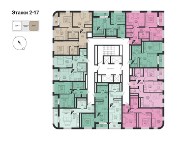 Квартира 36,1 м², 1-комнатная - изображение 3