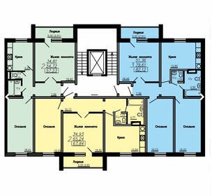 Квартира 82,1 м², 3-комнатная - изображение 1