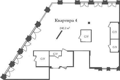 Квартира 231,1 м², 4-комнатная - изображение 1