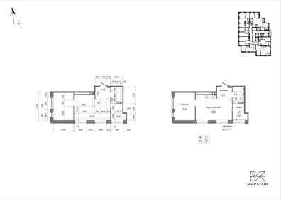 Квартира 38,8 м², 1-комнатная - изображение 1