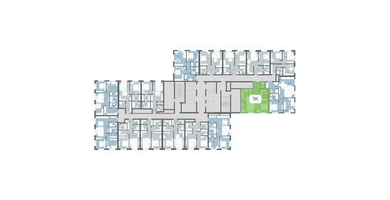 Квартира 55,2 м², 1-комнатная - изображение 2