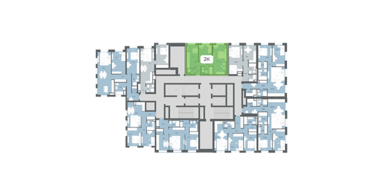 Квартира 54,2 м², 2-комнатная - изображение 2