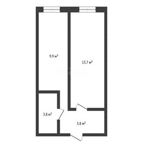 Квартира 33 м², 1-комнатная - изображение 4