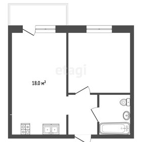 Квартира 34,4 м², 1-комнатная - изображение 1