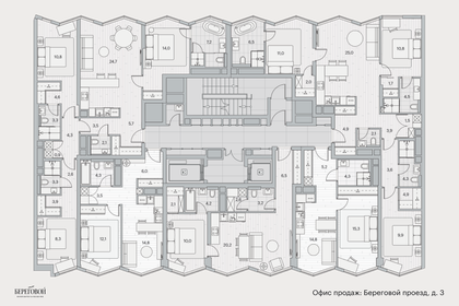 Квартира 103 м², 3-комнатная - изображение 2