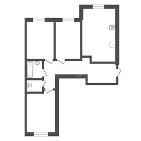 Квартира 76,8 м², 3-комнатная - изображение 1
