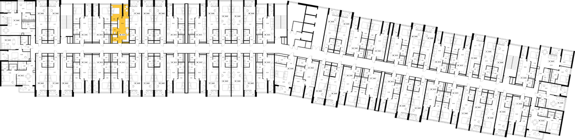 Квартира 39,7 м², 2-комнатные - изображение 2