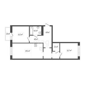 Квартира 67,5 м², 2-комнатная - изображение 1