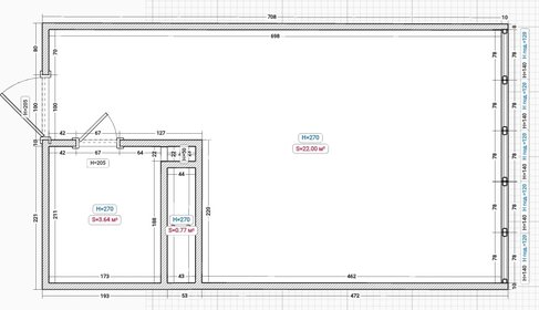 Квартира 26 м², студия - изображение 1