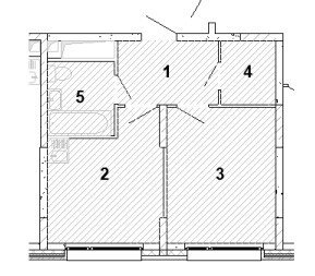 Квартира 34,3 м², 1-комнатная - изображение 1