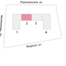 Квартира 55,5 м², 2-комнатная - изображение 2