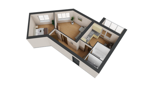 Квартира 55,5 м², 2-комнатная - изображение 1