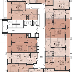 Квартира 78,5 м², 3-комнатная - изображение 2
