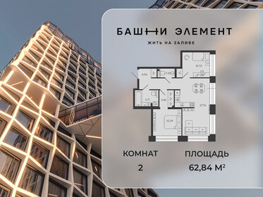 Квартира 62,8 м², 2-комнатная - изображение 1