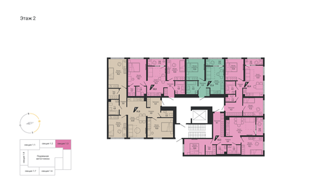 Квартира 37,4 м², 1-комнатная - изображение 3