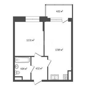 Квартира 38,8 м², 2-комнатная - изображение 1