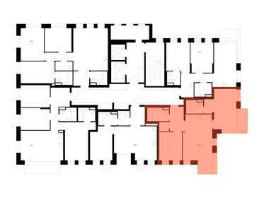 Квартира 63,8 м², 2-комнатная - изображение 2