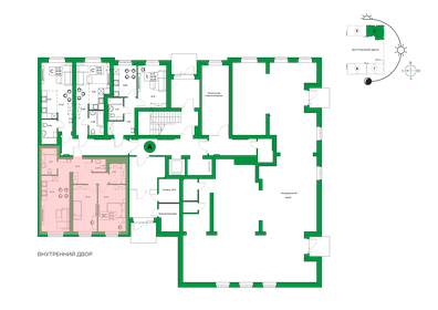 Квартира 67,5 м², 2-комнатная - изображение 2