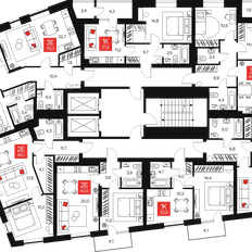 Квартира 76 м², 3-комнатная - изображение 2