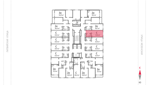 Квартира 22,4 м², студия - изображение 3
