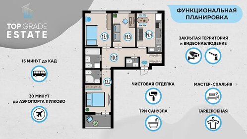 Квартира 75,6 м², 3-комнатная - изображение 1