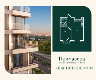 Квартира 41,3 м², 1-комнатная - изображение 1